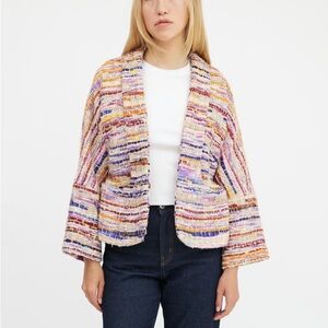 Smythe Vibrant Textured Baha Jacket size small